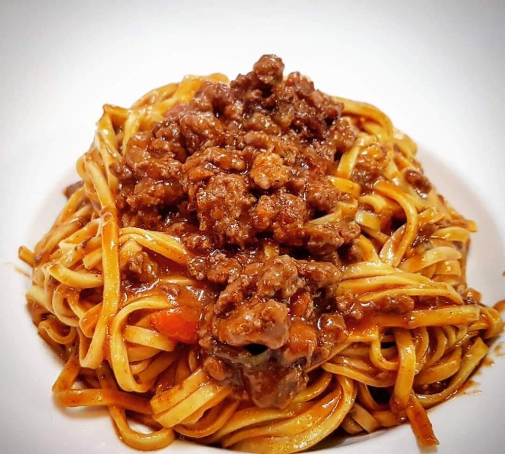 tagliatelle al ragù