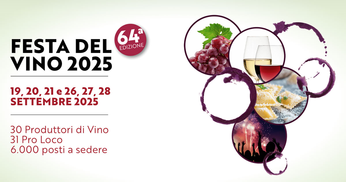 locandina 65ª Festa del Vino del Monferrato
